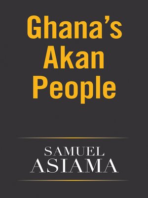 cover image of Ghana's Akan People